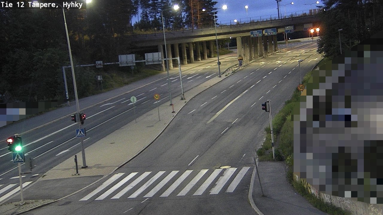 Kelikamerat Kuva Tie 12 Tampere, Hyhky, Tampere, Pirkanmaa