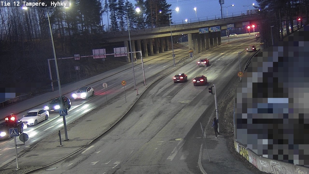 Weather Camera Image Road 12 Tampere, Hyhky, Tampere, Pirkanmaa