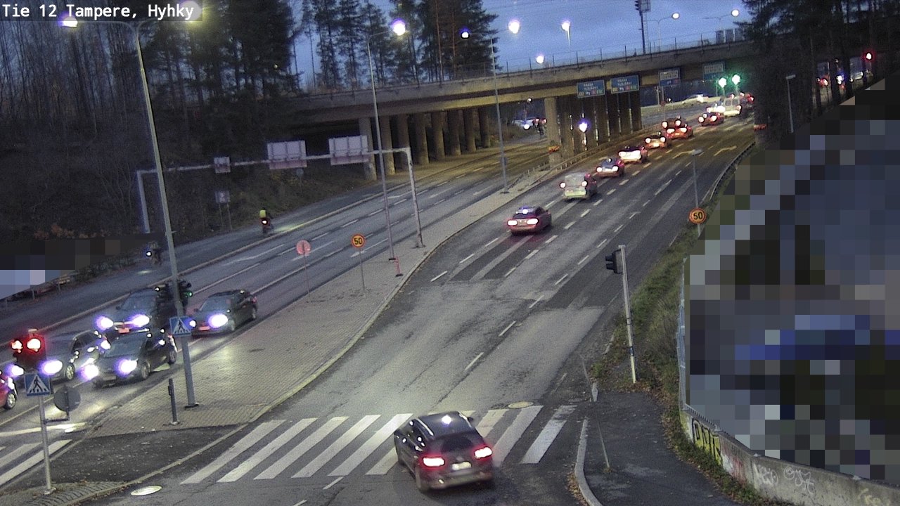 Kelikamerat Kuva Tie 12 Tampere, Hyhky, Tampere, Pirkanmaa