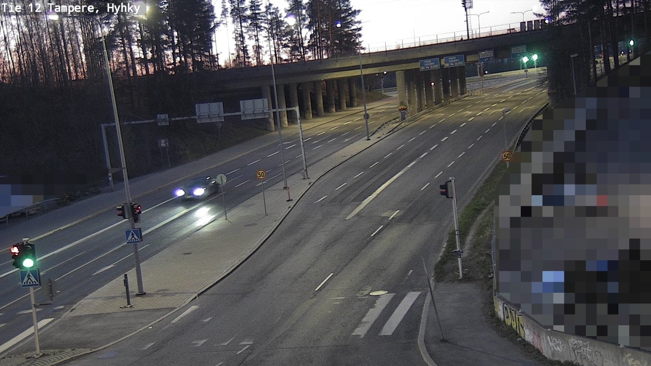 Weather Camera Image Road 12 Tampere, Hyhky, Tampere, Pirkanmaa
