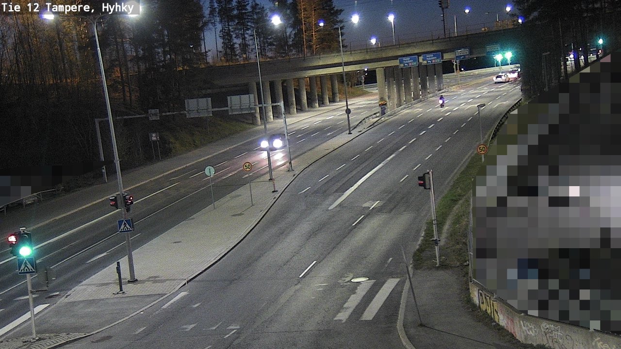 Weather Camera Image Road 12 Tampere, Hyhky, Tampere, Pirkanmaa