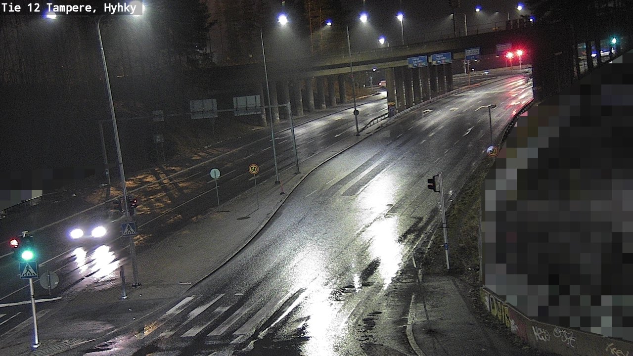 Weather Camera Image Väg 12 Tammerfors, Hyhky, Tampere, Pirkanmaa