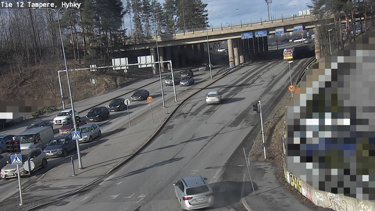 Kelikamerat Kuva Tie 12 Tampere, Hyhky, Tampere, Pirkanmaa