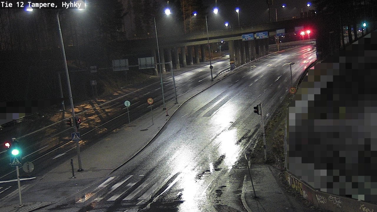 Weather Camera Image Väg 12 Tammerfors, Hyhky, Tampere, Pirkanmaa