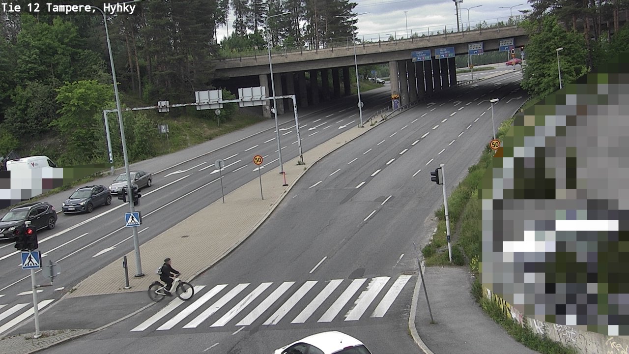 Weather Camera Image Road 12 Tampere, Hyhky, Tampere, Pirkanmaa