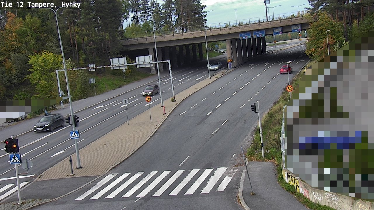 Kelikamerat Kuva Tie 12 Tampere, Hyhky, Tampere, Pirkanmaa