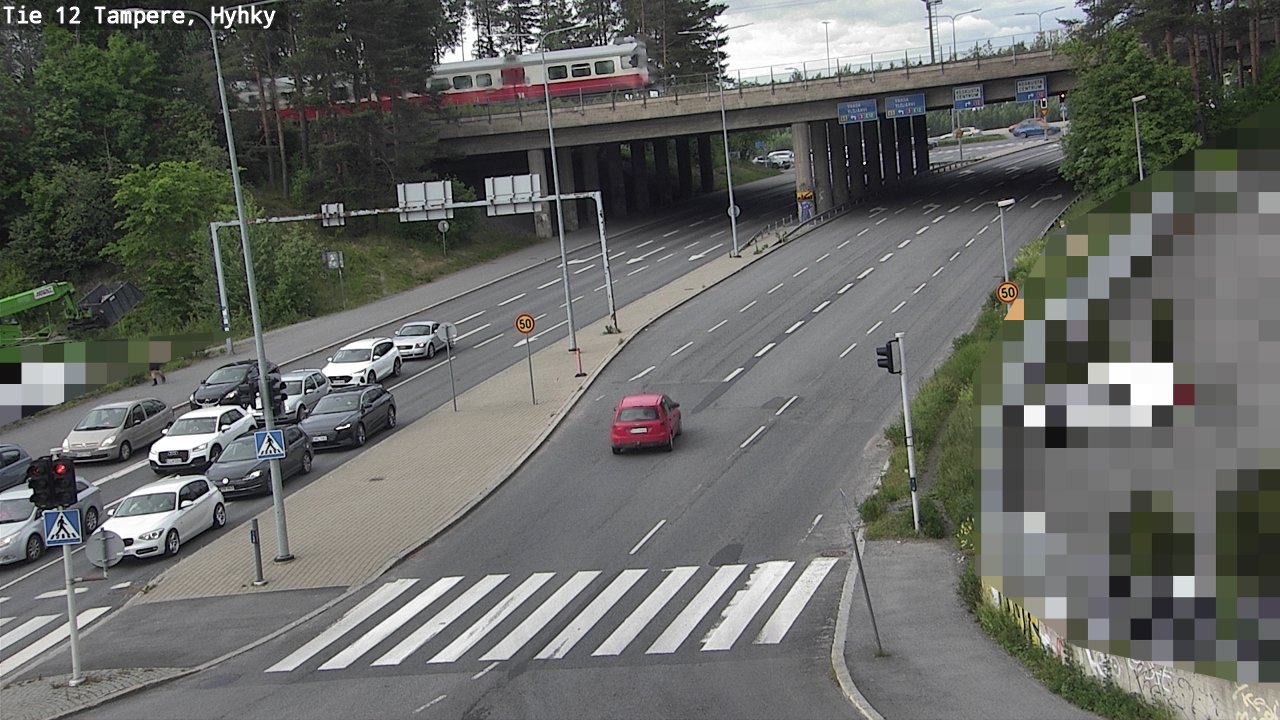 Weather Camera Image Road 12 Tampere, Hyhky, Tampere, Pirkanmaa