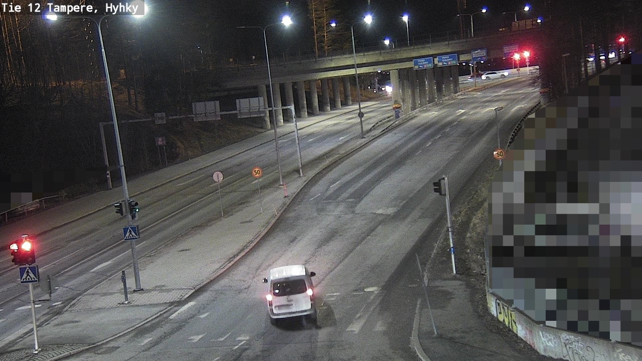 Weather Camera Image Road 12 Tampere, Hyhky, Tampere, Pirkanmaa