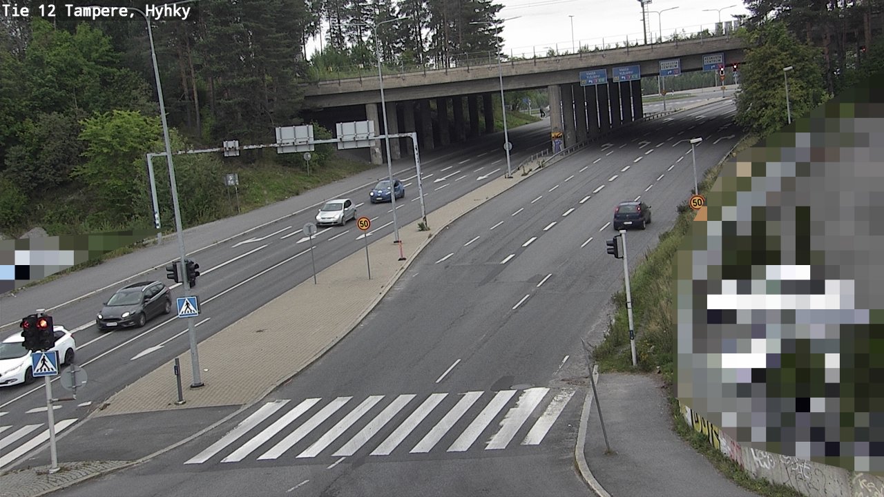Weather Camera Image Road 12 Tampere, Hyhky, Tampere, Pirkanmaa