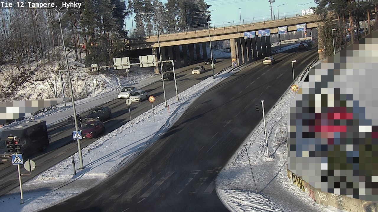 Kelikamerat Kuva Tie 12 Tampere, Hyhky, Tampere, Pirkanmaa