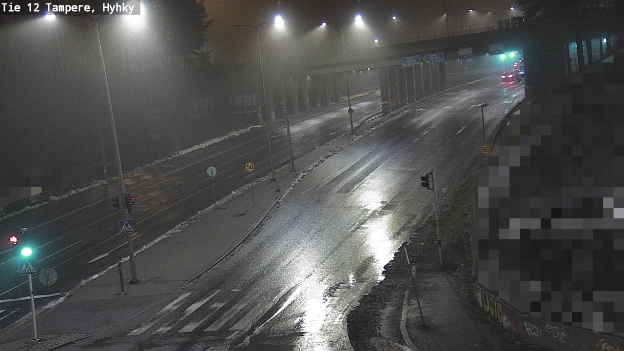 Weather Camera Image Väg 12 Tammerfors, Hyhky, Tampere, Pirkanmaa