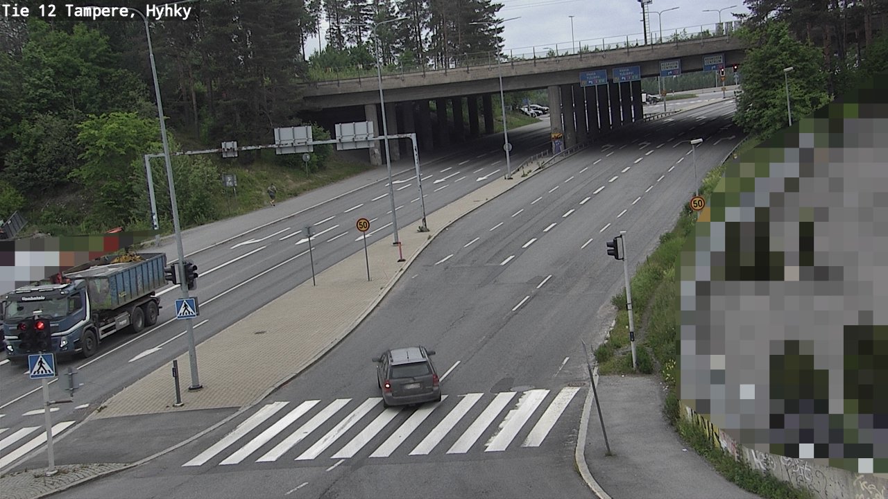 Weather Camera Image Road 12 Tampere, Hyhky, Tampere, Pirkanmaa