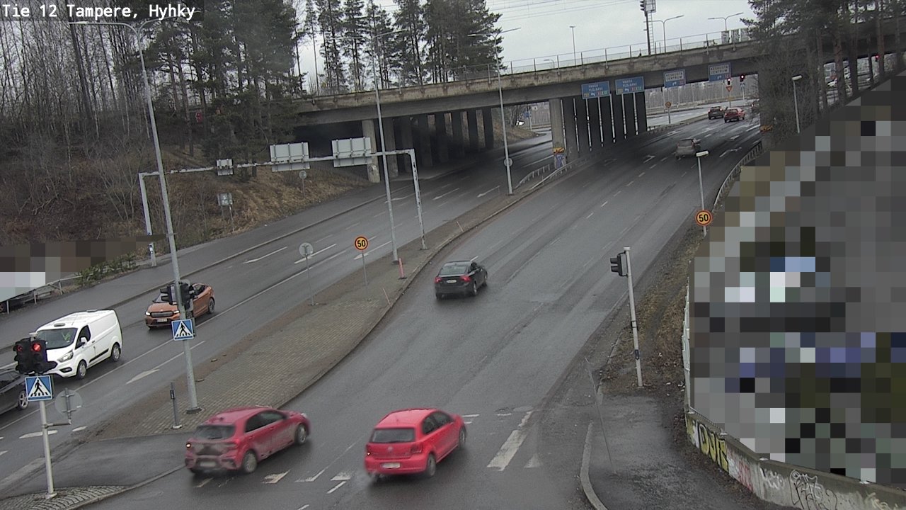 Weather Camera Image Road 12 Tampere, Hyhky, Tampere, Pirkanmaa