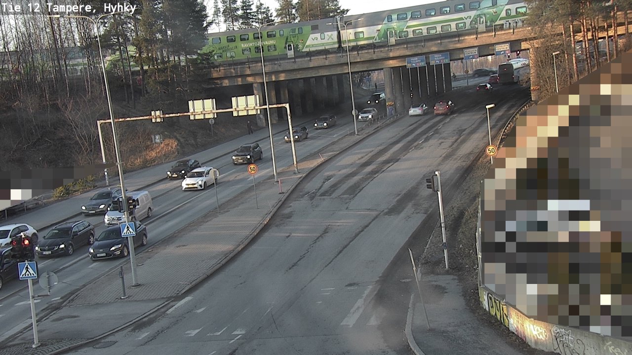 Kelikamerat Kuva Tie 12 Tampere, Hyhky, Tampere, Pirkanmaa