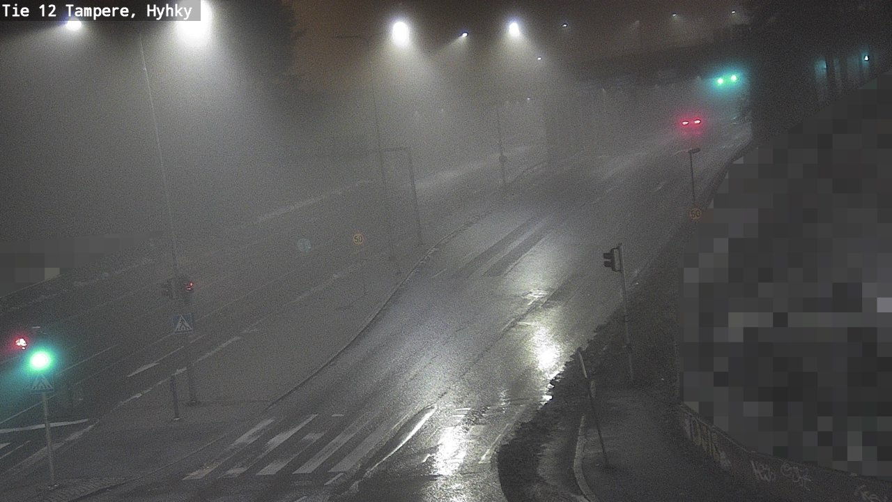 Weather Camera Image Väg 12 Tammerfors, Hyhky, Tampere, Pirkanmaa