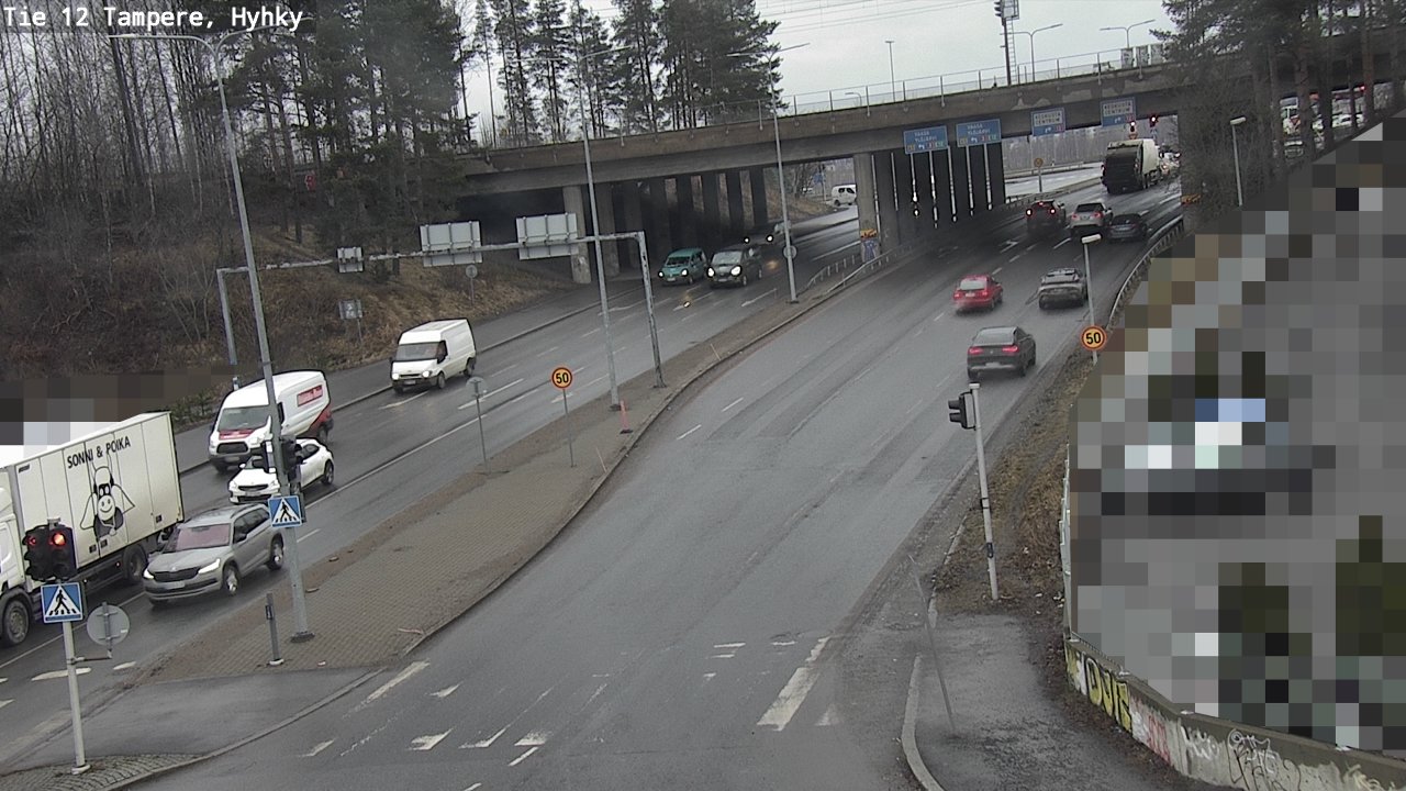 Kelikamerat Kuva Tie 12 Tampere, Hyhky, Tampere, Pirkanmaa