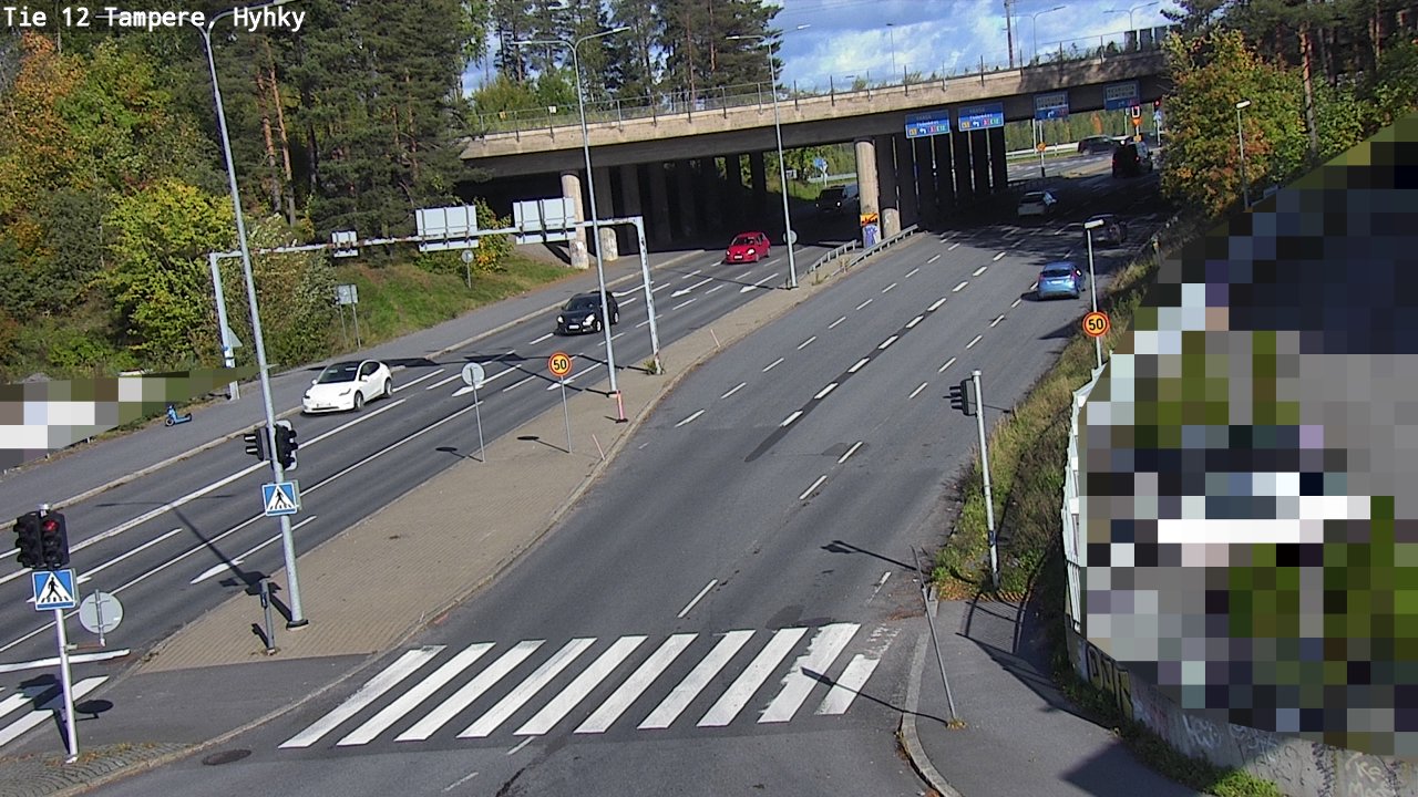 Weather Camera Image Road 12 Tampere, Hyhky, Tampere, Pirkanmaa