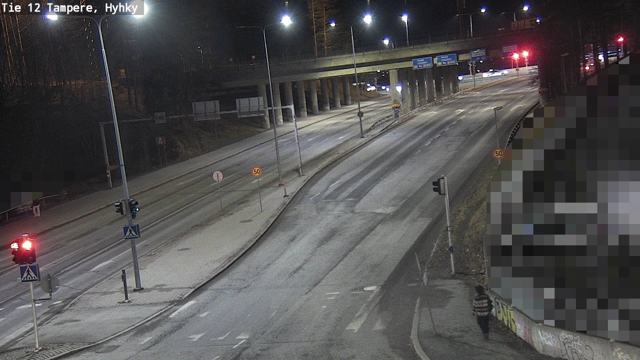 Weather Camera Image Road 12 Tampere, Hyhky, Tampere, Pirkanmaa