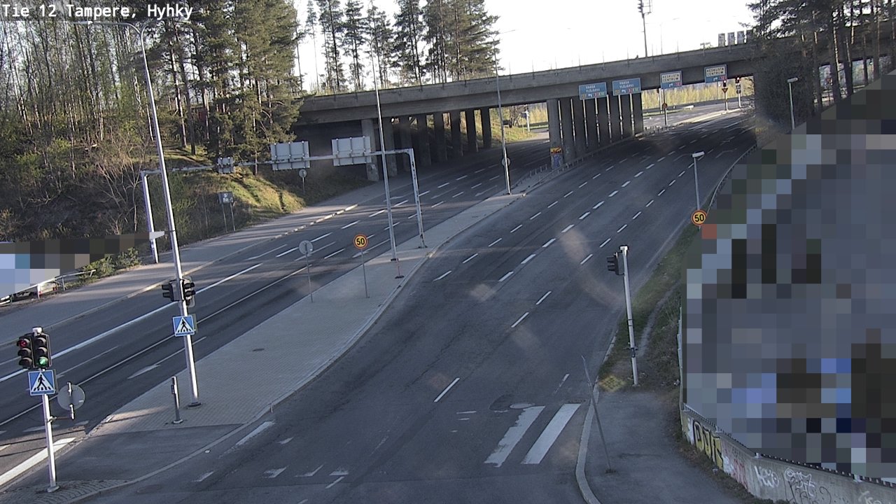 Weather Camera Image Road 12 Tampere, Hyhky, Tampere, Pirkanmaa