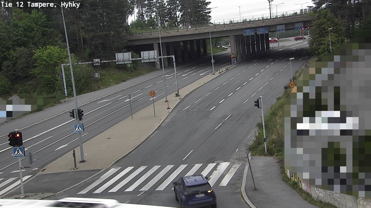 Weather Camera Image Road 12 Tampere, Hyhky, Tampere, Pirkanmaa