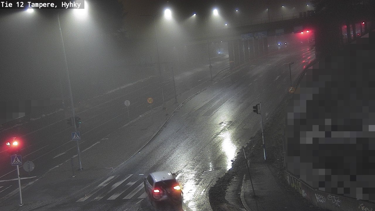Weather Camera Image Väg 12 Tammerfors, Hyhky, Tampere, Pirkanmaa
