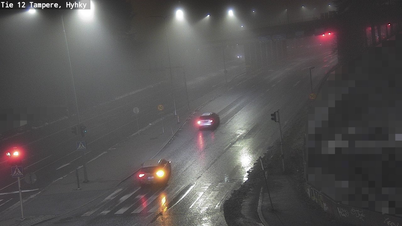 Weather Camera Image Väg 12 Tammerfors, Hyhky, Tampere, Pirkanmaa