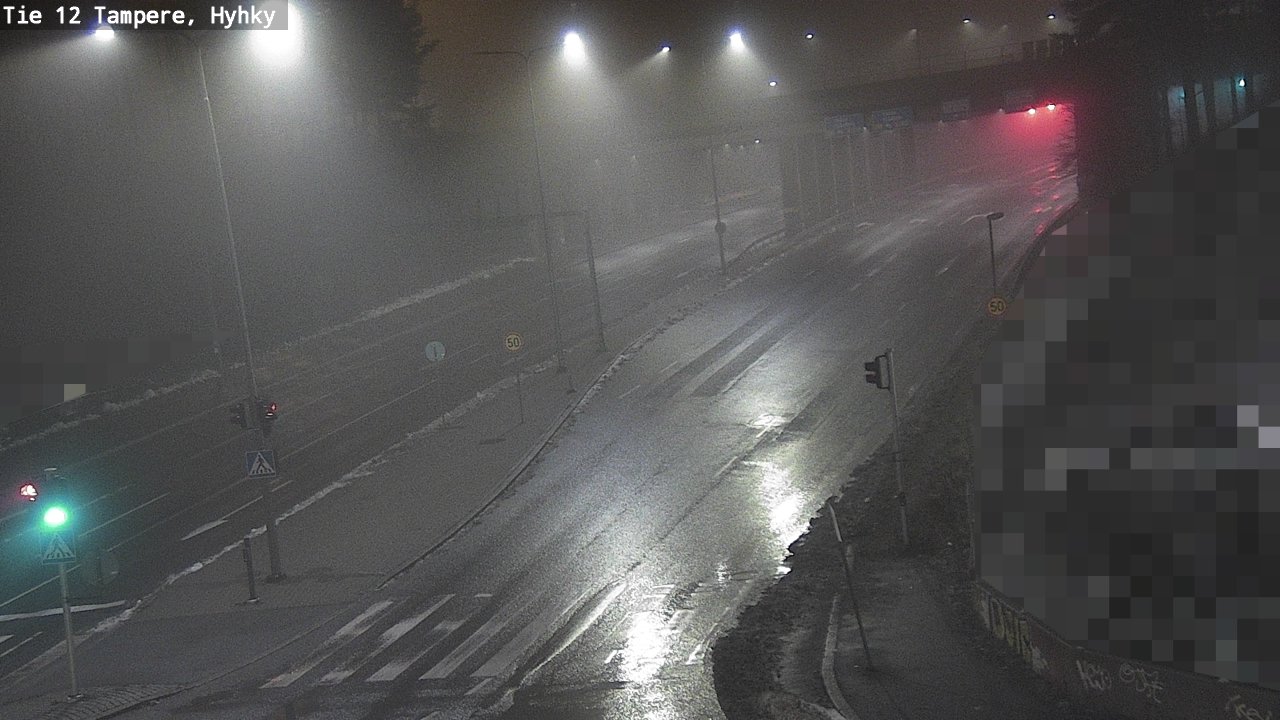 Weather Camera Image Väg 12 Tammerfors, Hyhky, Tampere, Pirkanmaa