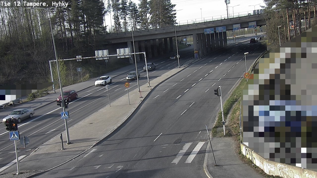 Weather Camera Image Road 12 Tampere, Hyhky, Tampere, Pirkanmaa
