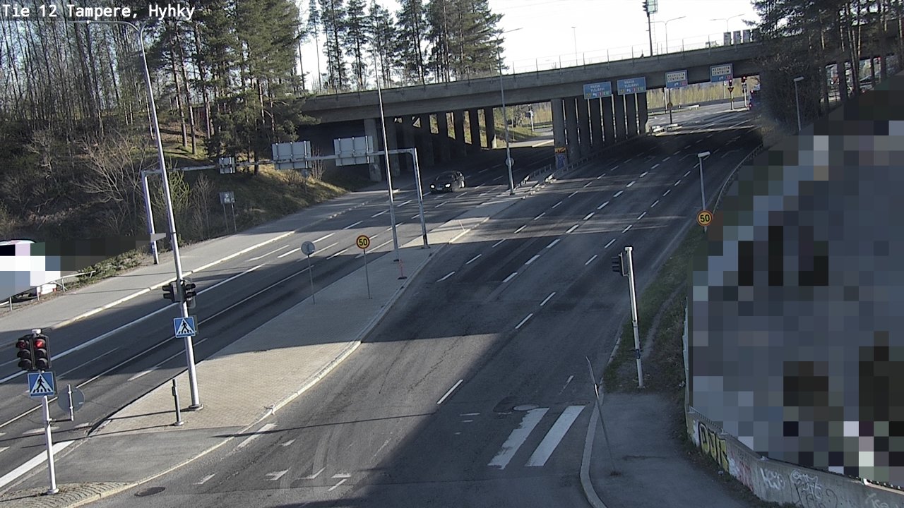 Weather Camera Image Road 12 Tampere, Hyhky, Tampere, Pirkanmaa