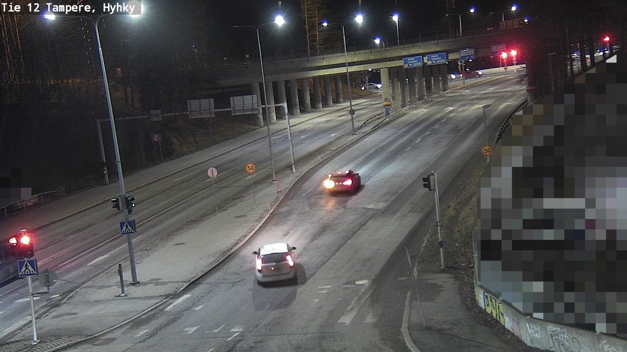 Weather Camera Image Road 12 Tampere, Hyhky, Tampere, Pirkanmaa