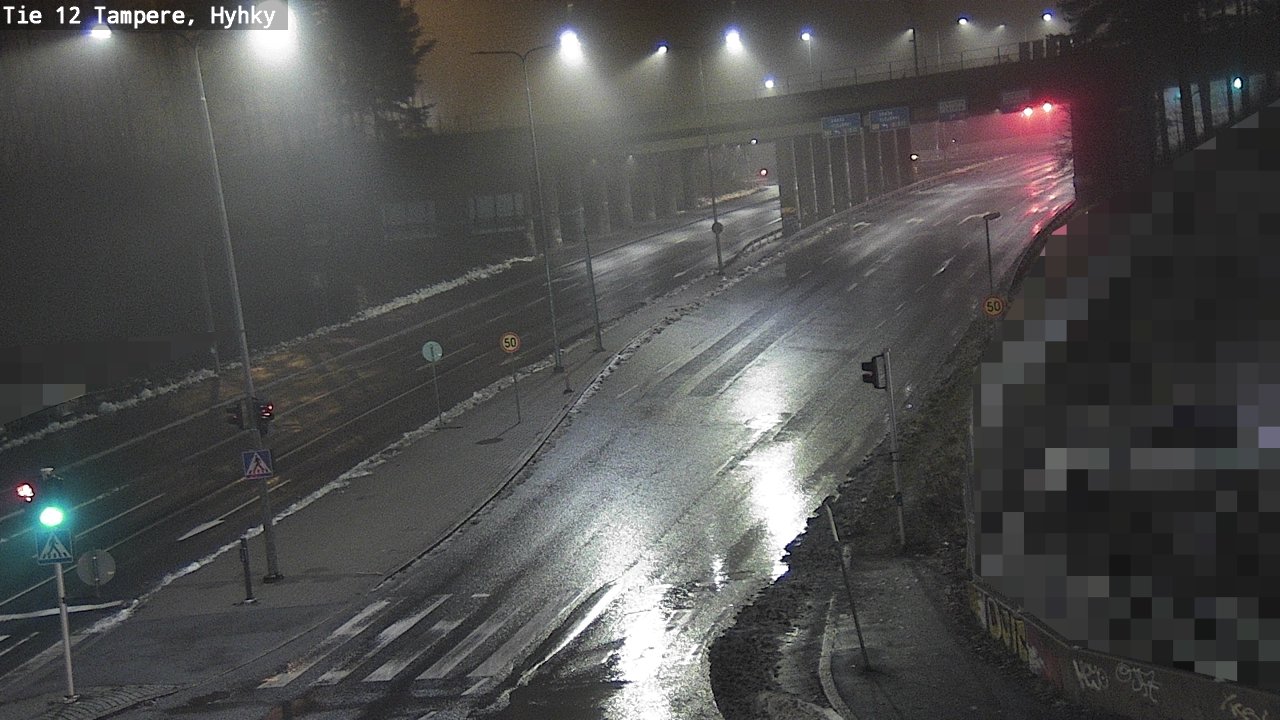 Weather Camera Image Väg 12 Tammerfors, Hyhky, Tampere, Pirkanmaa