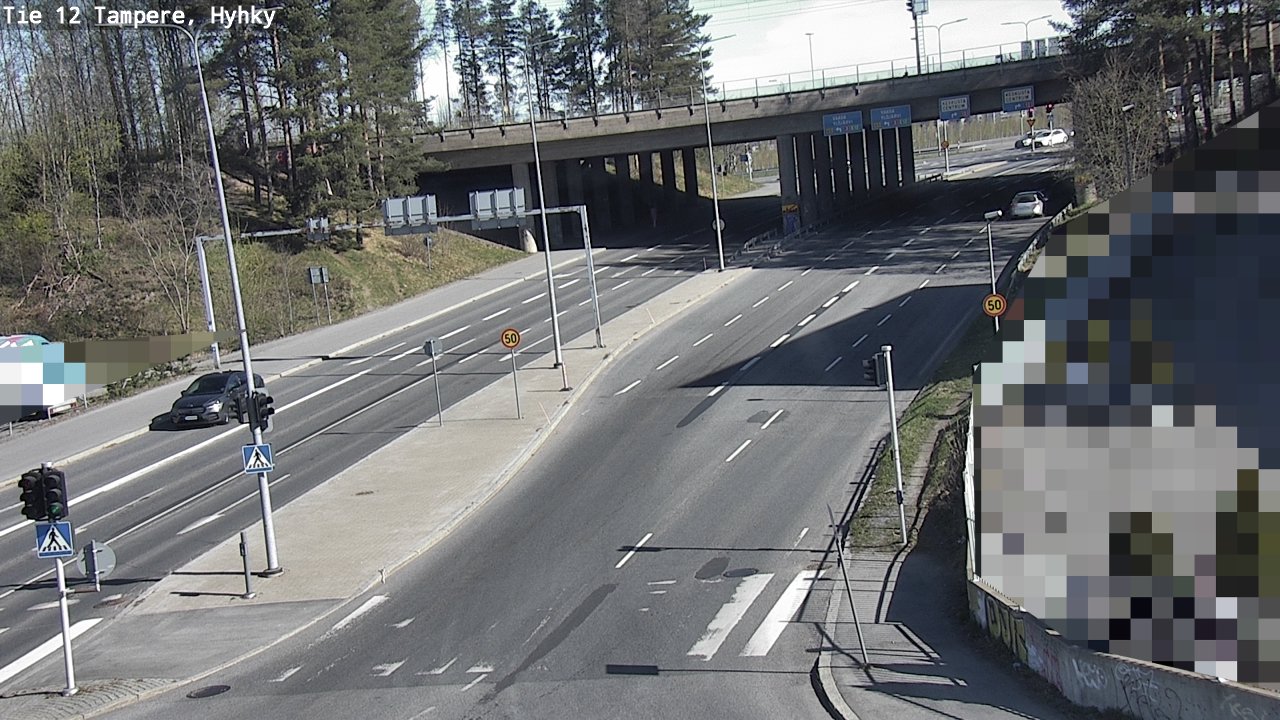 Weather Camera Image Road 12 Tampere, Hyhky, Tampere, Pirkanmaa