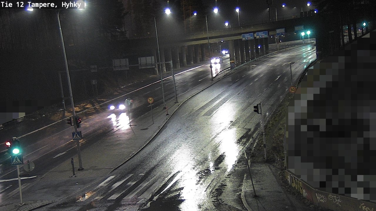 Weather Camera Image Väg 12 Tammerfors, Hyhky, Tampere, Pirkanmaa