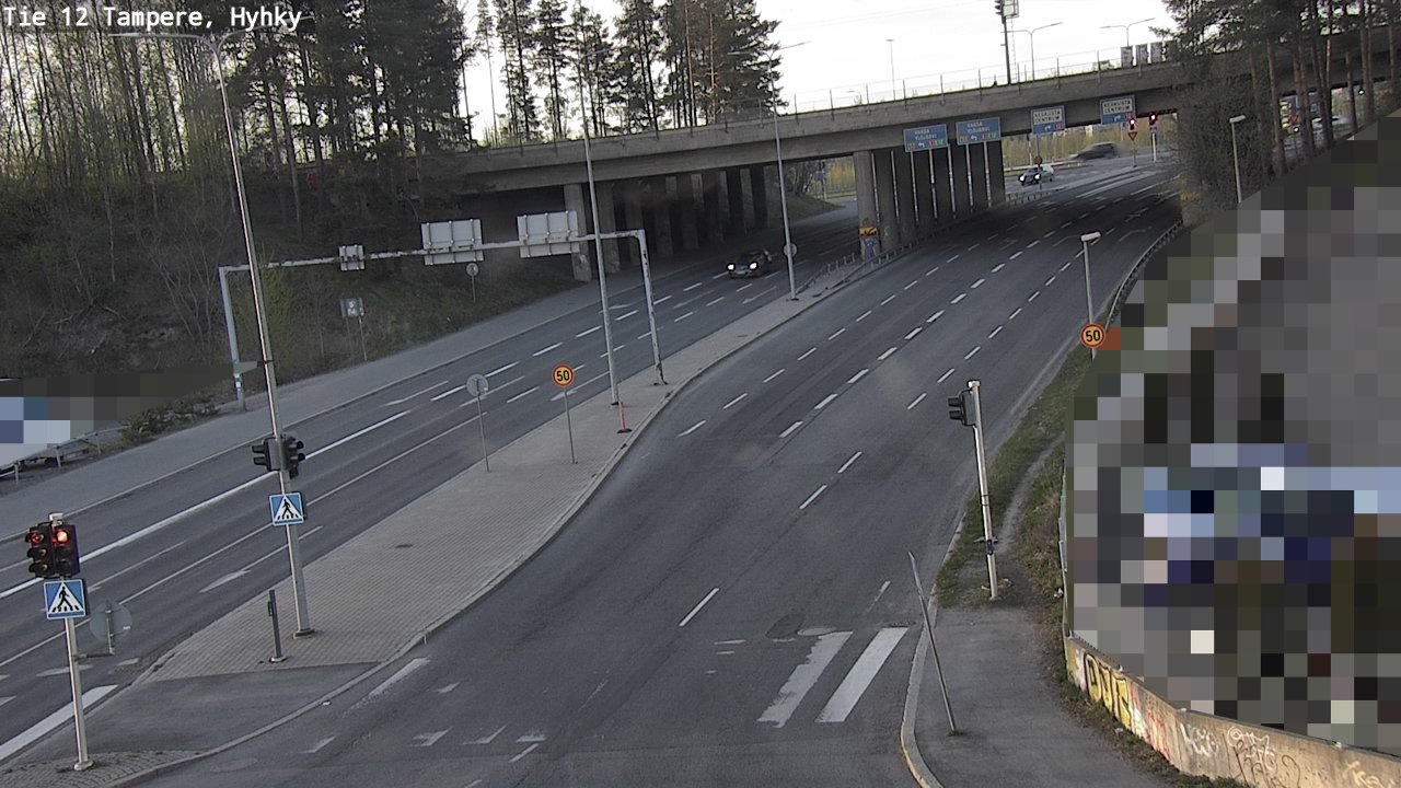 Weather Camera Image Road 12 Tampere, Hyhky, Tampere, Pirkanmaa