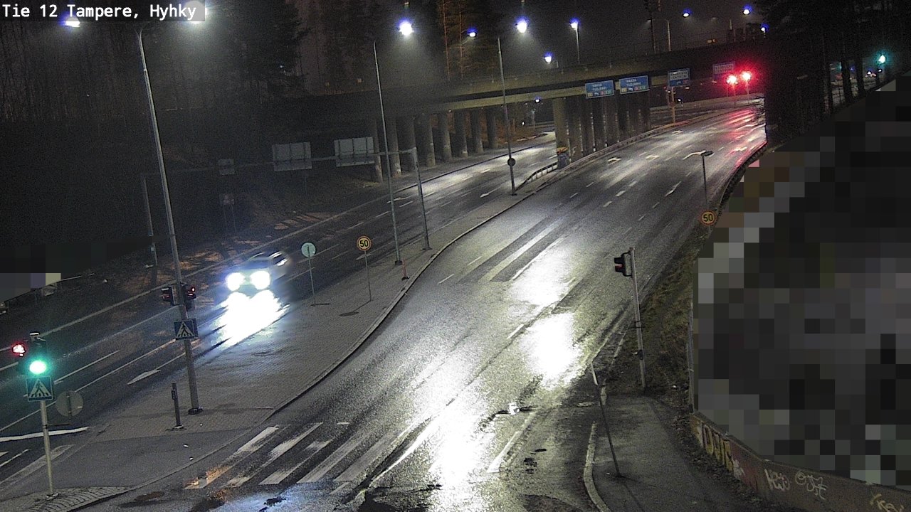 Weather Camera Image Väg 12 Tammerfors, Hyhky, Tampere, Pirkanmaa