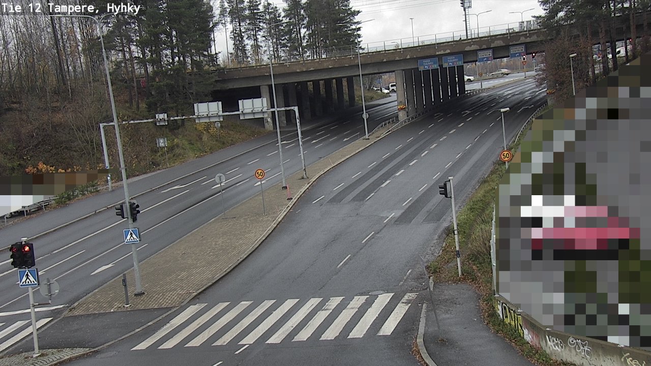 Kelikamerat Kuva Tie 12 Tampere, Hyhky, Tampere, Pirkanmaa