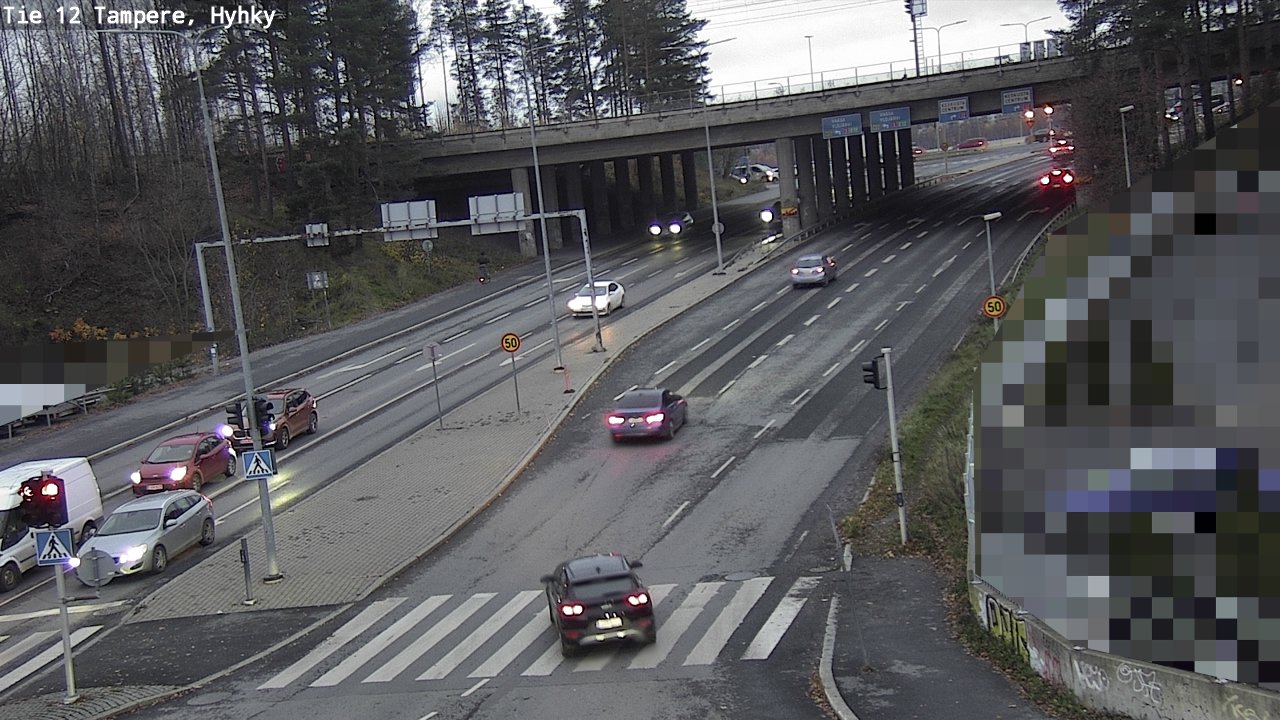 Kelikamerat Kuva Tie 12 Tampere, Hyhky, Tampere, Pirkanmaa