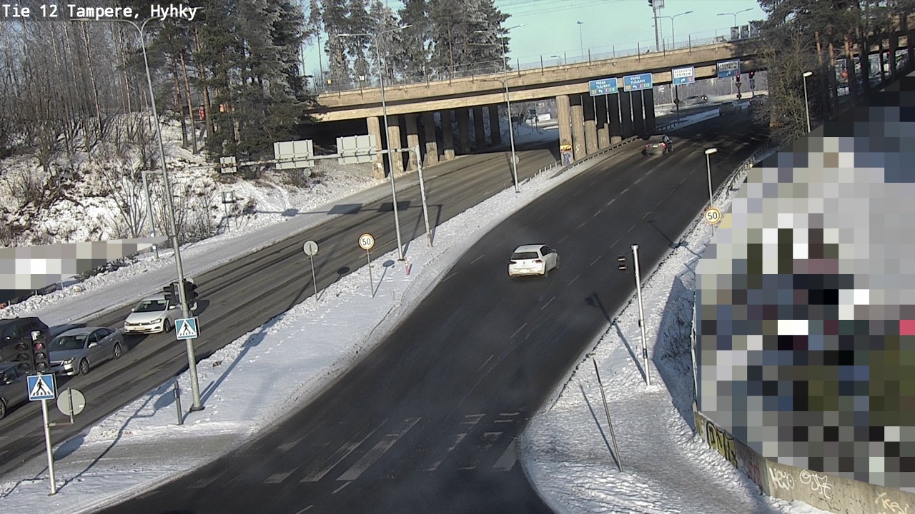 Kelikamerat Kuva Tie 12 Tampere, Hyhky, Tampere, Pirkanmaa