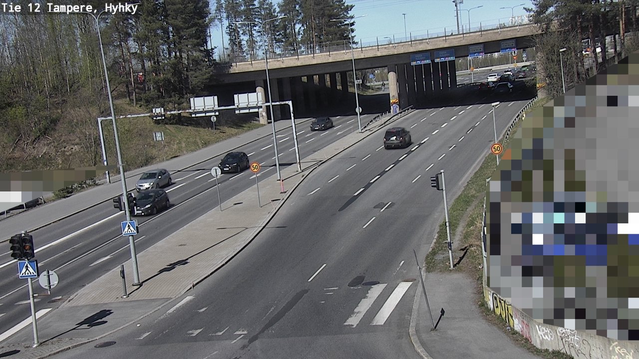 Weather Camera Image Road 12 Tampere, Hyhky, Tampere, Pirkanmaa