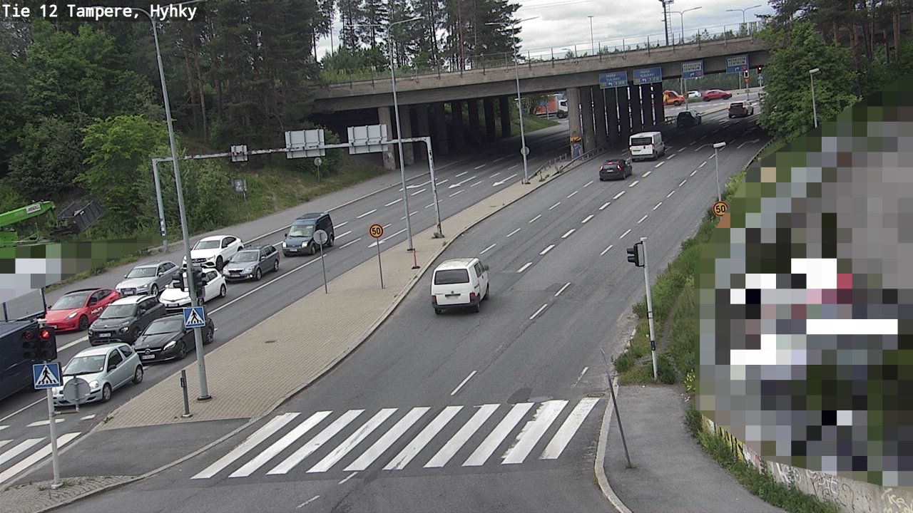 Weather Camera Image Road 12 Tampere, Hyhky, Tampere, Pirkanmaa
