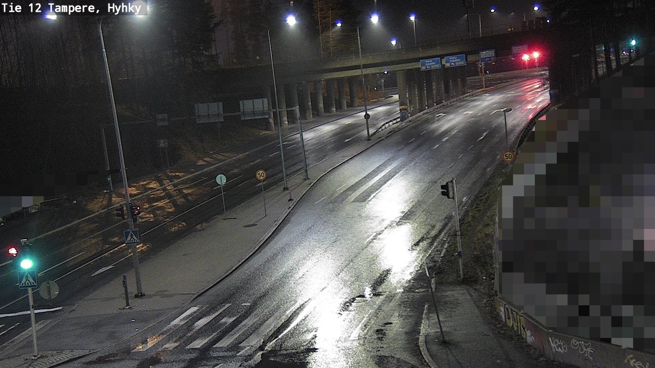 Weather Camera Image Väg 12 Tammerfors, Hyhky, Tampere, Pirkanmaa