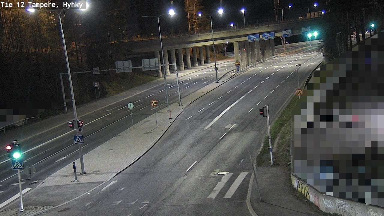 Weather Camera Image Road 12 Tampere, Hyhky, Tampere, Pirkanmaa