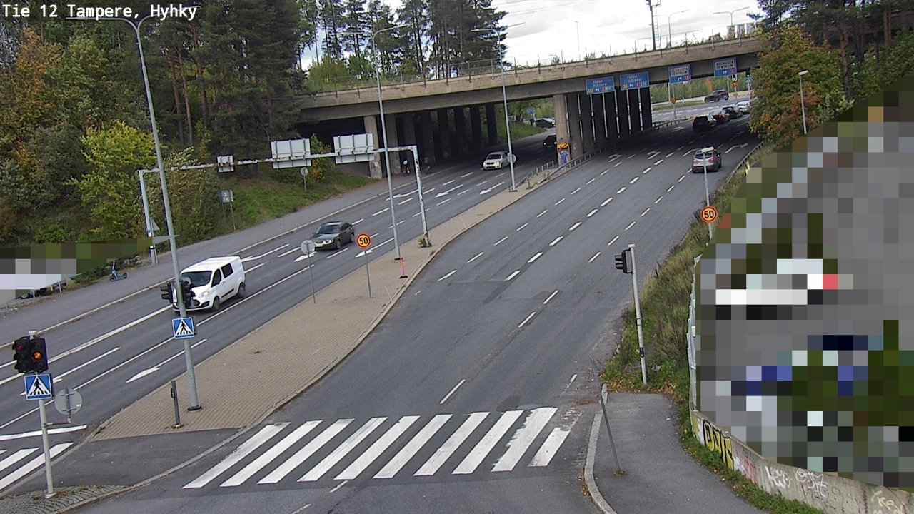 Weather Camera Image Road 12 Tampere, Hyhky, Tampere, Pirkanmaa