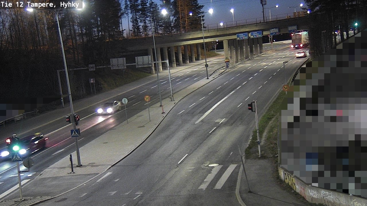 Weather Camera Image Road 12 Tampere, Hyhky, Tampere, Pirkanmaa