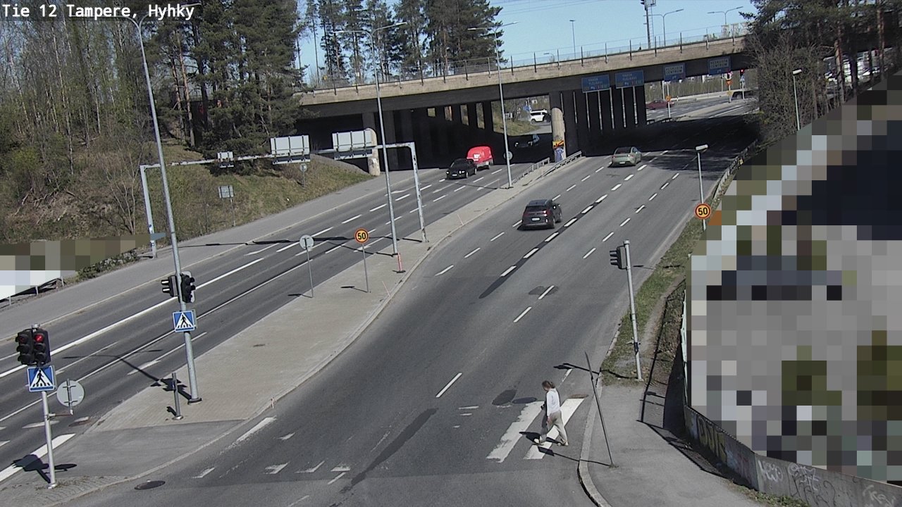 Weather Camera Image Road 12 Tampere, Hyhky, Tampere, Pirkanmaa
