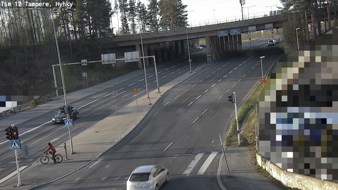 Weather Camera Image Road 12 Tampere, Hyhky, Tampere, Pirkanmaa
