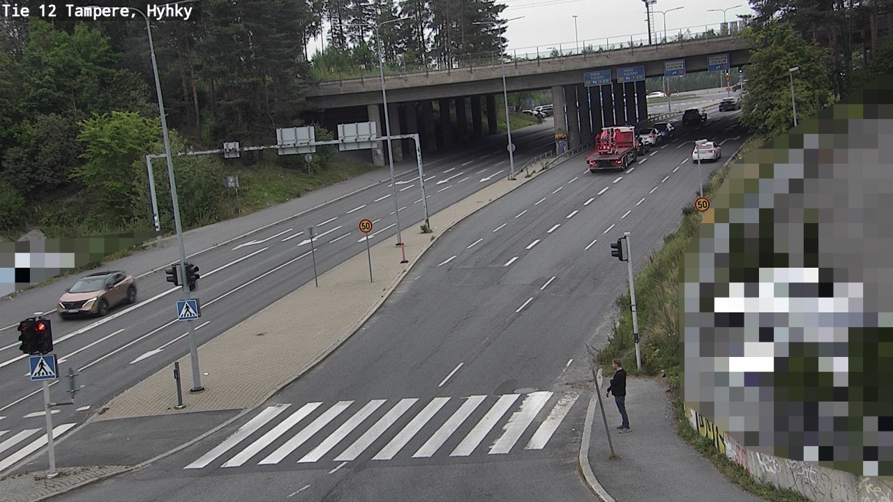 Weather Camera Image Väg 12 Tammerfors, Hyhky, Tampere, Pirkanmaa
