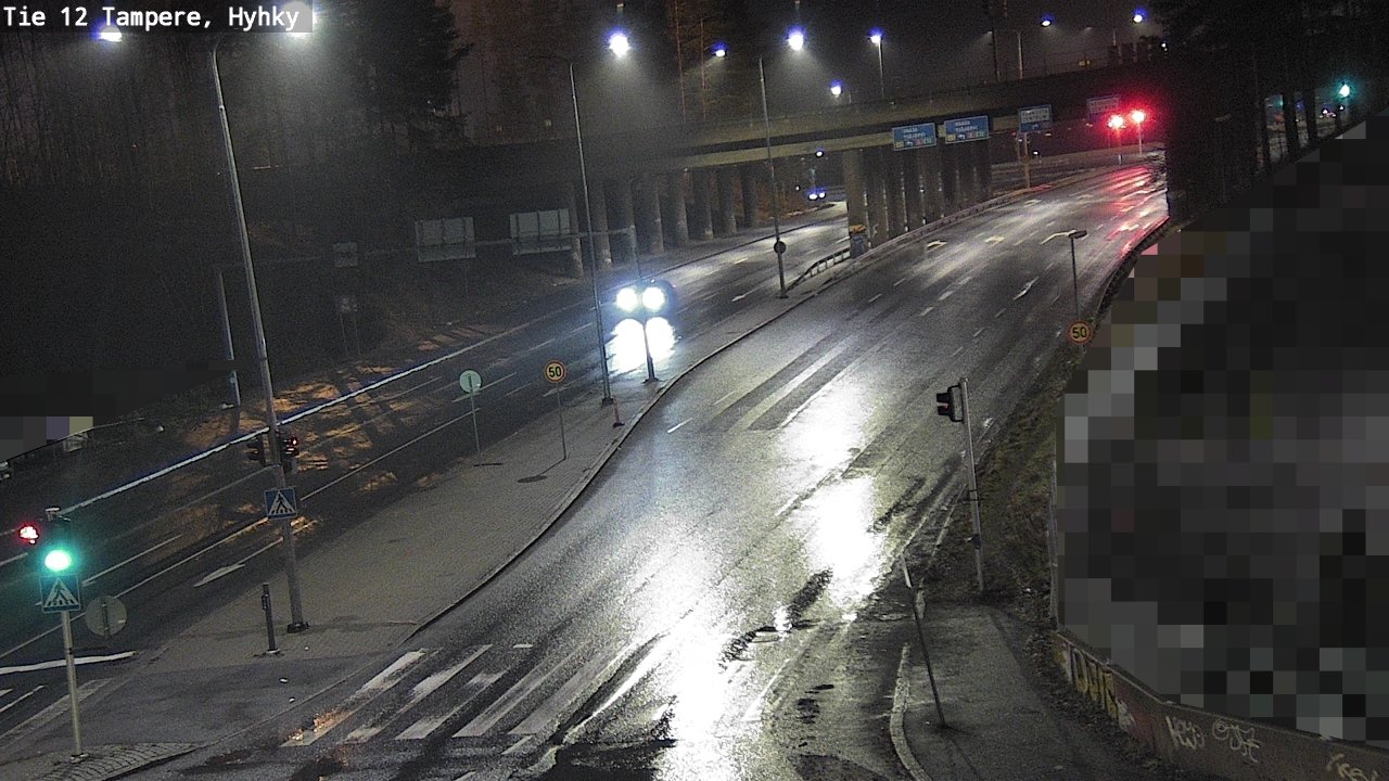 Weather Camera Image Väg 12 Tammerfors, Hyhky, Tampere, Pirkanmaa