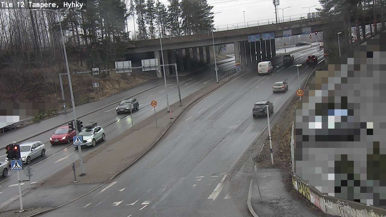 Kelikamerat Kuva Tie 12 Tampere, Hyhky, Tampere, Pirkanmaa