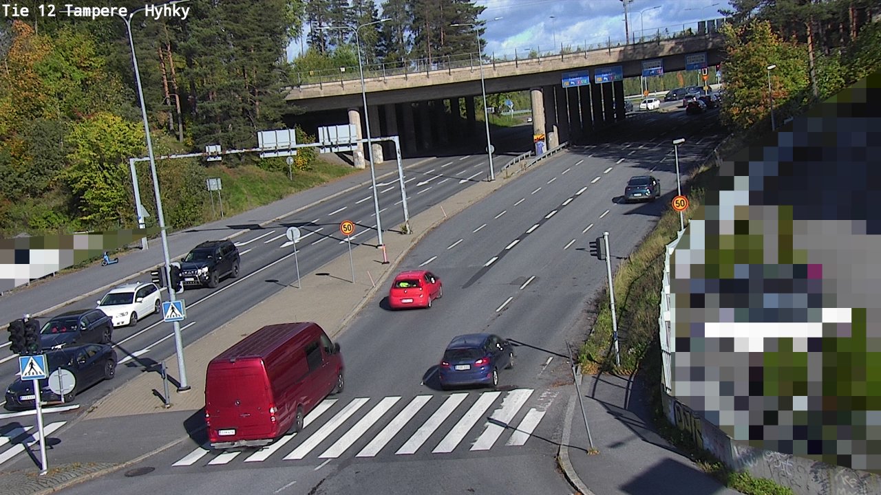 Weather Camera Image Road 12 Tampere, Hyhky, Tampere, Pirkanmaa
